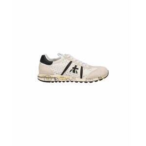 NEW PREMIATA women's lucyd sneakers in off white